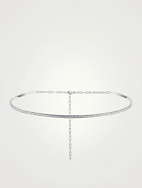 Spectrum 18K White Gold Necklace With Diamonds