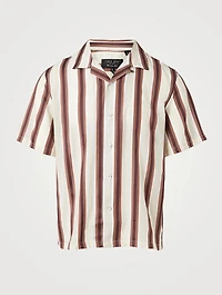 Japanese Avery Shirt Striped Print