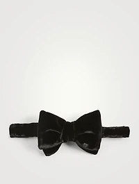 Fluid Velvet Bowtie