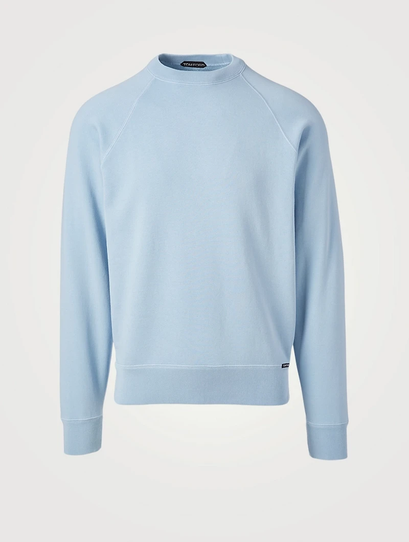 Cotton Crewneck Sweatshirt