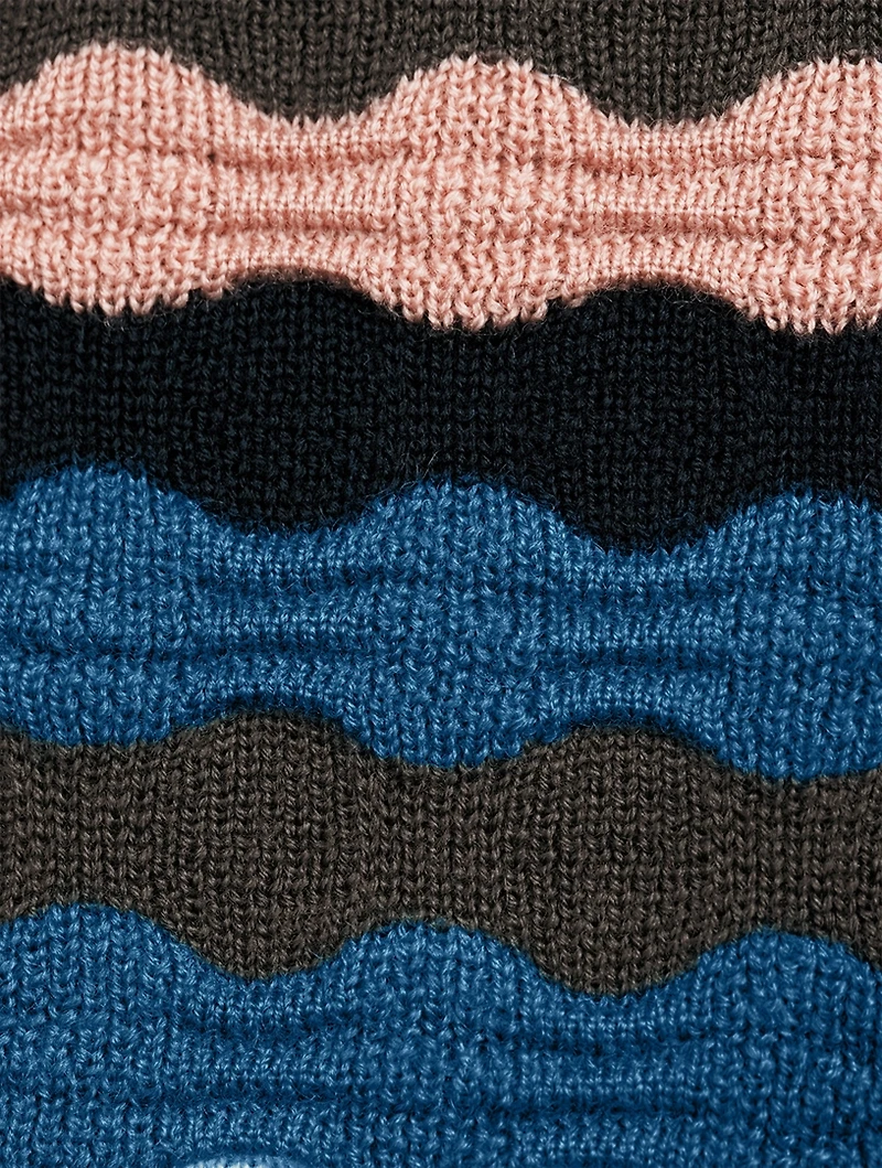 Wool Short-Sleeve Sweater