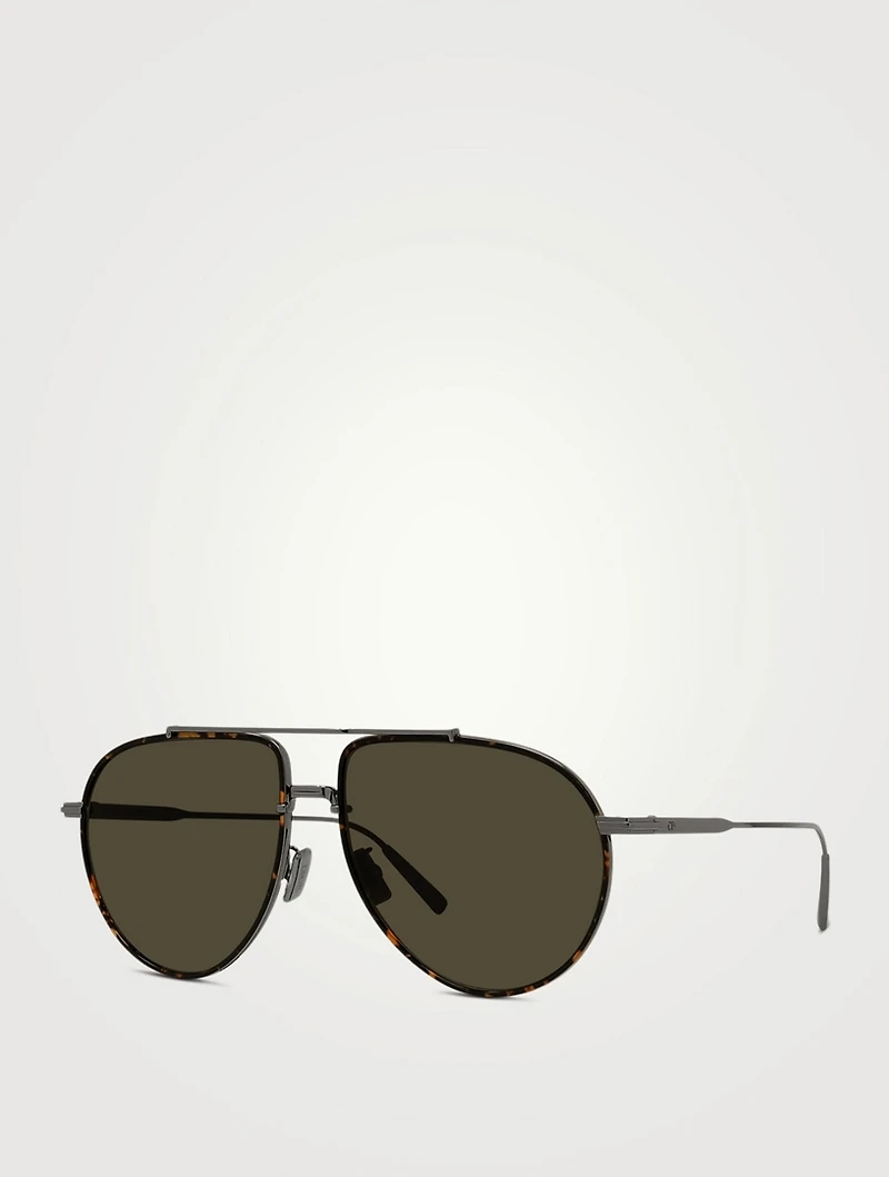 DiorBlackSuit AU Aviator Sunglasses