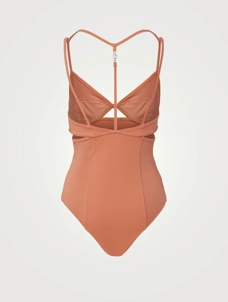 Cilla Stretch Jersey Bodysuit