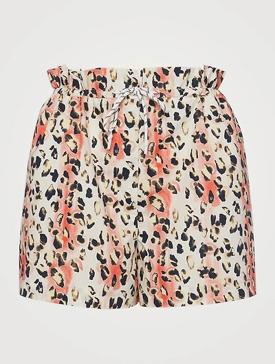 Camille Shorts Leopard Print