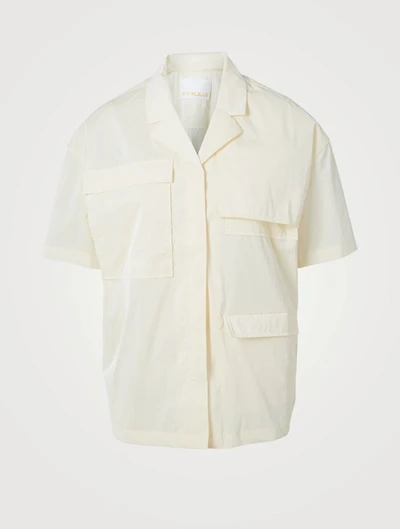 Liane Short-Sleeve Boxy Shirt