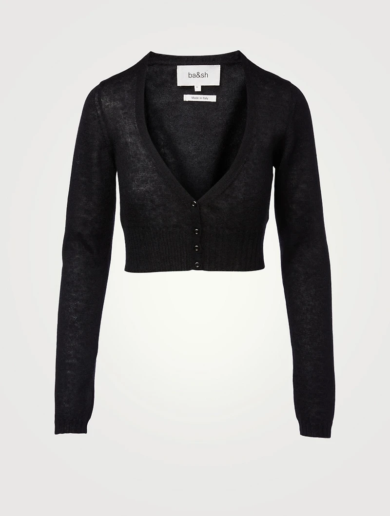 Fauzia Cropped Cardigan