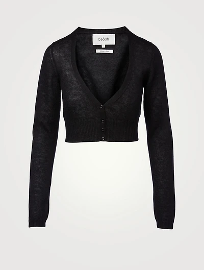 Fauzia Cropped Cardigan