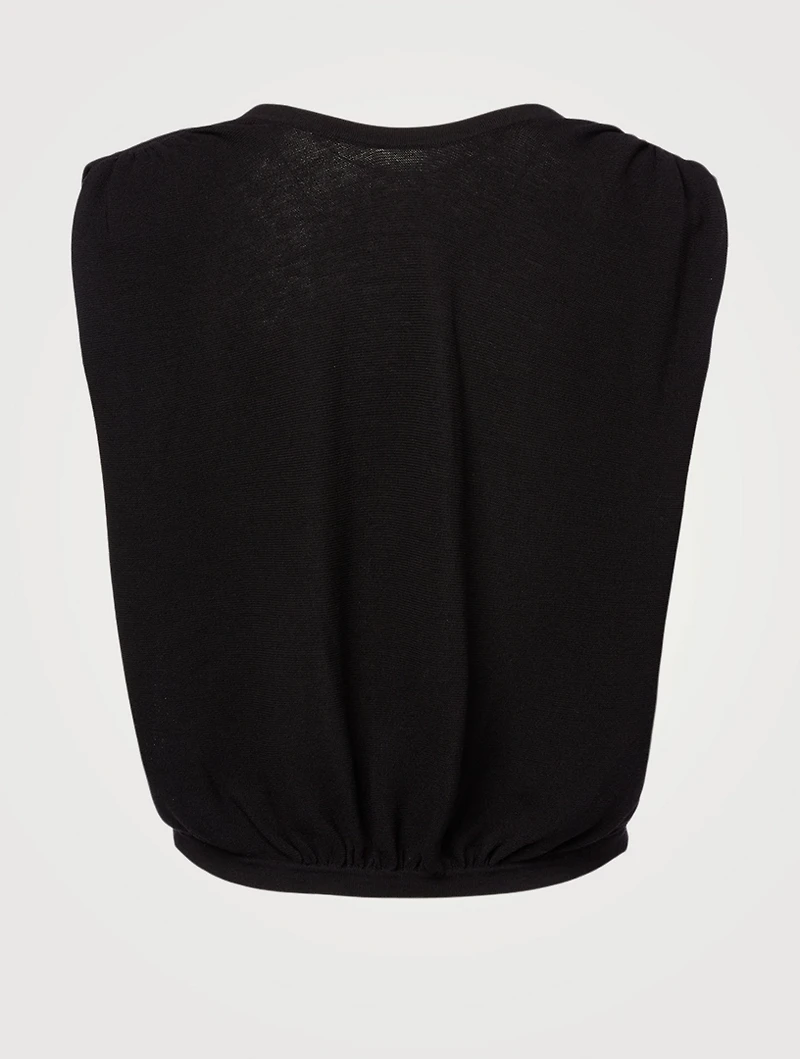 Lony Sleeveless Cardigan