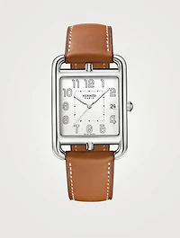 Cape Cod TGM Single Tour Leather Strap Watch, 33 x 33mm