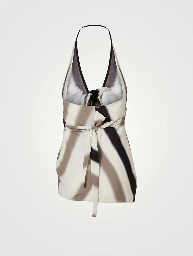 Laura Viscose Crepe Printed Top