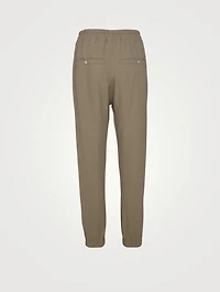 Cady Crepe Track Pants
