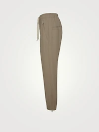 Cady Crepe Track Pants