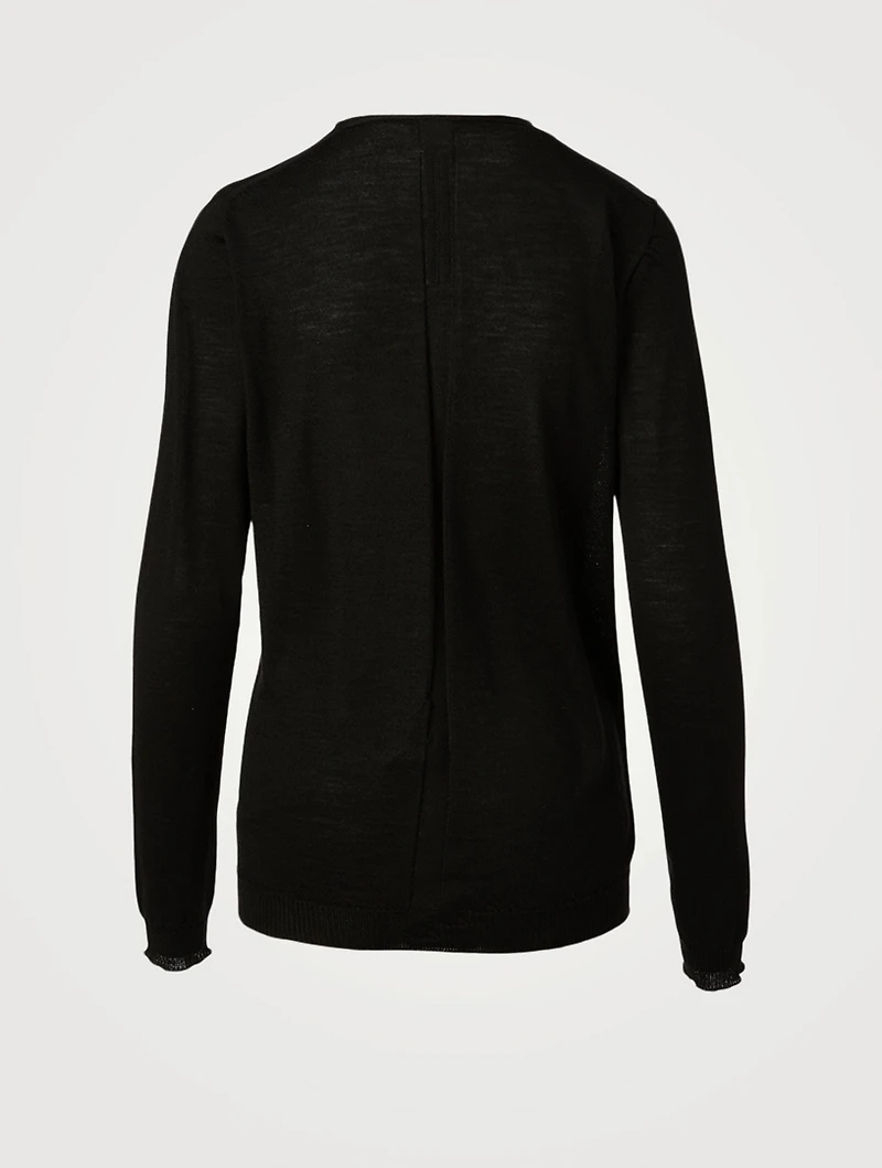 Wool V-Neck Sweater
