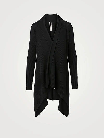 Wool Wrap Cardigan