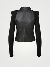Cobra Leather Biker Jacket