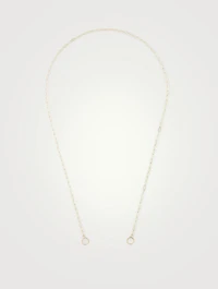 14K Yellow Gold Square Link Chain