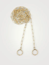 14K Yellow Gold Square Link Chain
