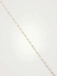 14K Yellow Gold Square Link Chain