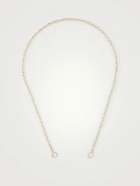 14K Yellow Gold Pulley Chain