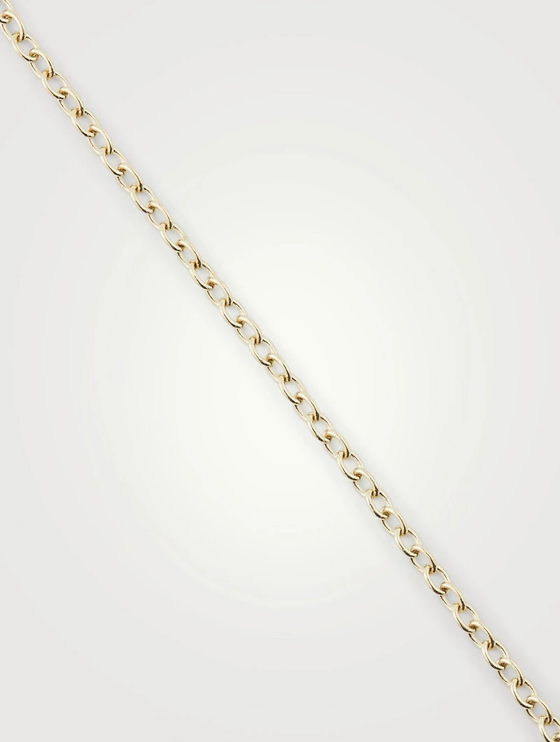14K Yellow Gold Pulley Chain