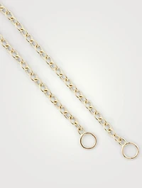 14K Yellow Gold Pulley Chain