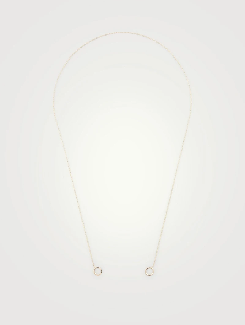 14K Yellow Gold Fine Square Link Chain
