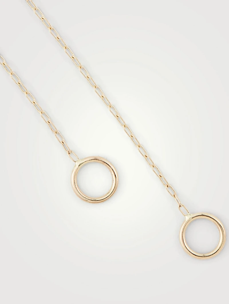 14K Yellow Gold Fine Square Link Chain