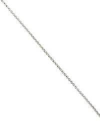 Sterling Silver Rolo Chain With Gold Loops