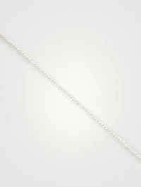 Pearl Strand With 14K Yellow Gold Loops