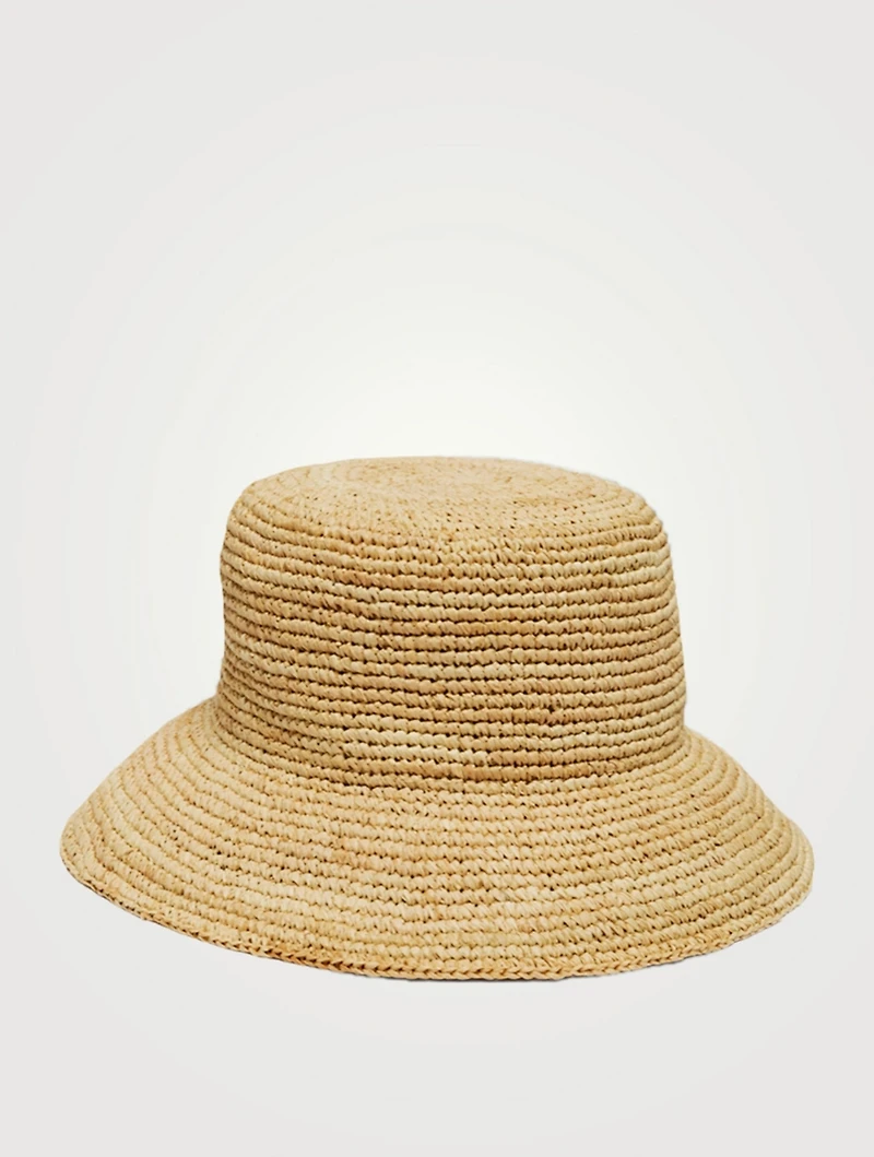Cannes Straw Bucket Hat