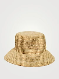 Cannes Straw Bucket Hat