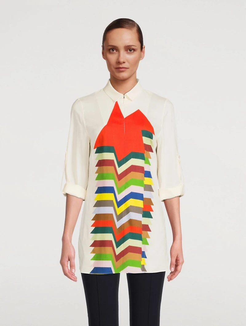 Wool Layered Kinderstern Blouse