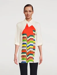 Wool Layered Kinderstern Blouse