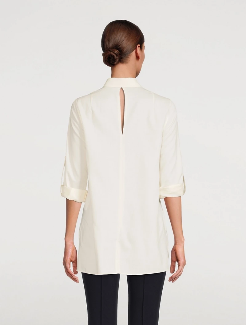 Wool Layered Kinderstern Blouse