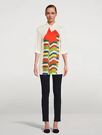 Wool Layered Kinderstern Blouse