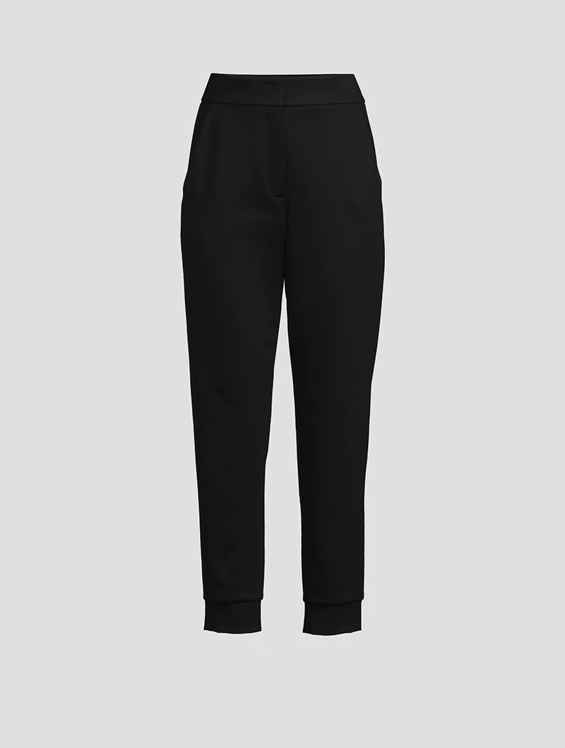 Viscose Stretch Jersey Jogger Pants