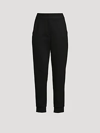 Viscose Stretch Jersey Jogger Pants