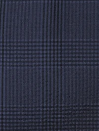 Silk High-Waisted Pants Plaid Print
