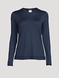 Cashmere And Silk Sweater