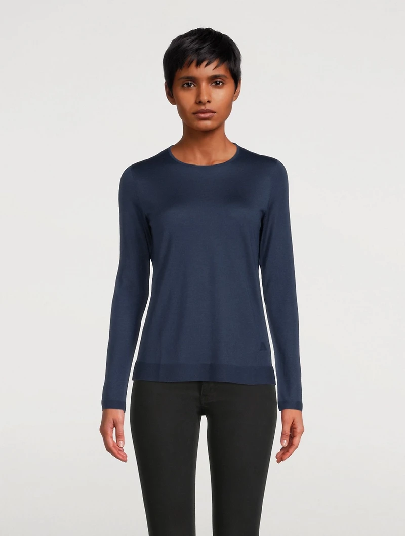 Cashmere And Silk Sweater