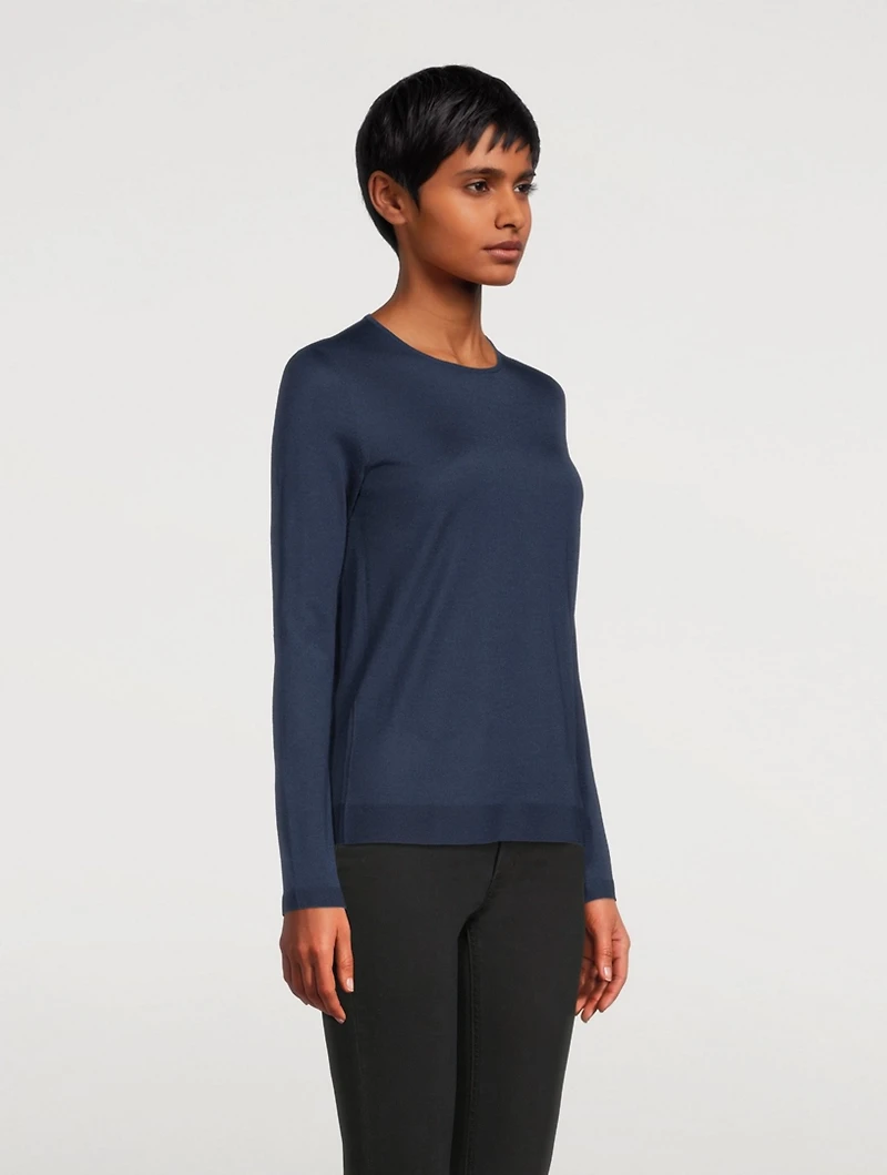 Cashmere And Silk Sweater
