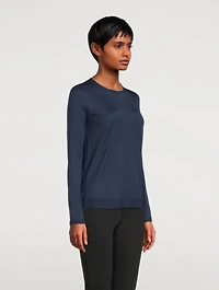 Cashmere And Silk Sweater
