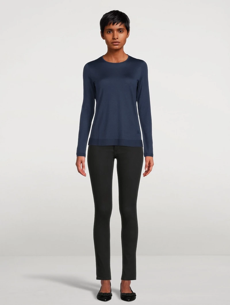 Cashmere And Silk Sweater