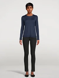 Cashmere And Silk Sweater