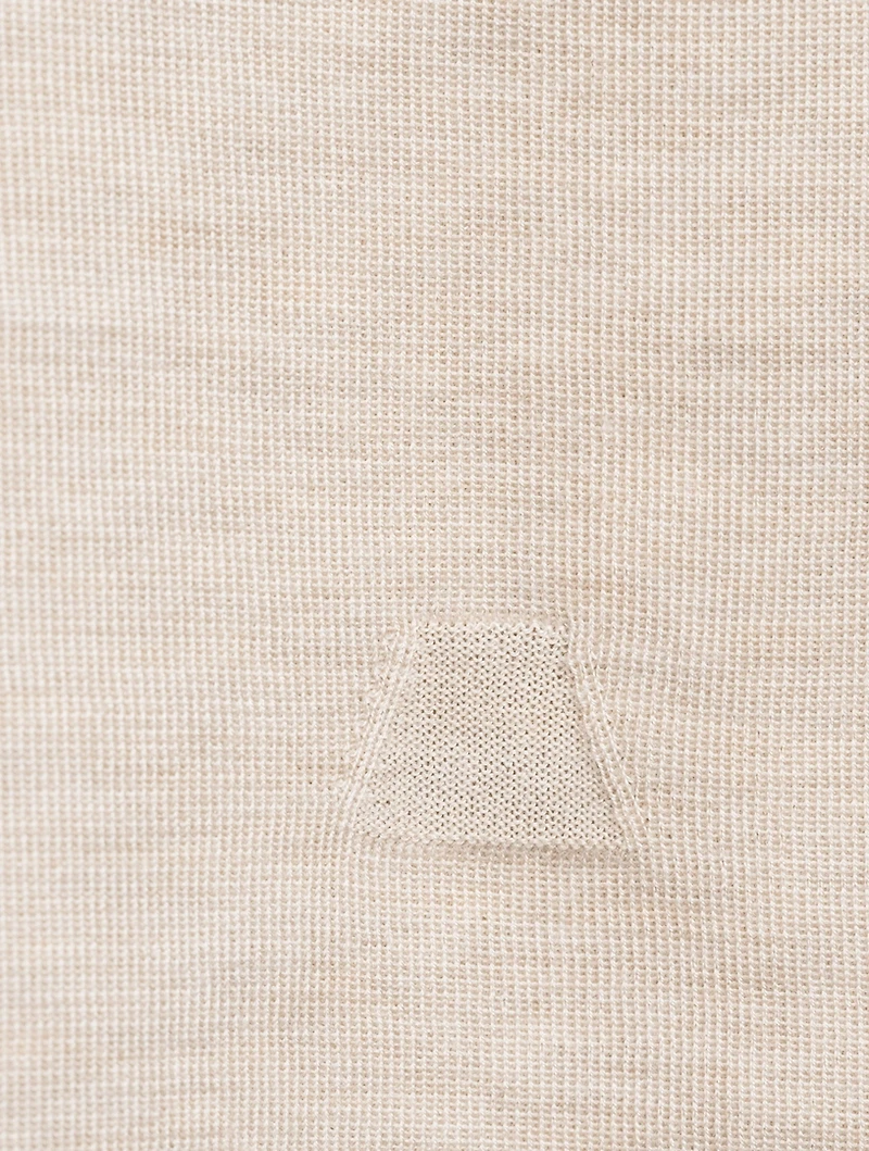 Cashmere And Silk Long-Sleeve Top