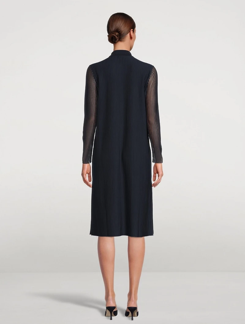 Silk And Cotton Long Coat