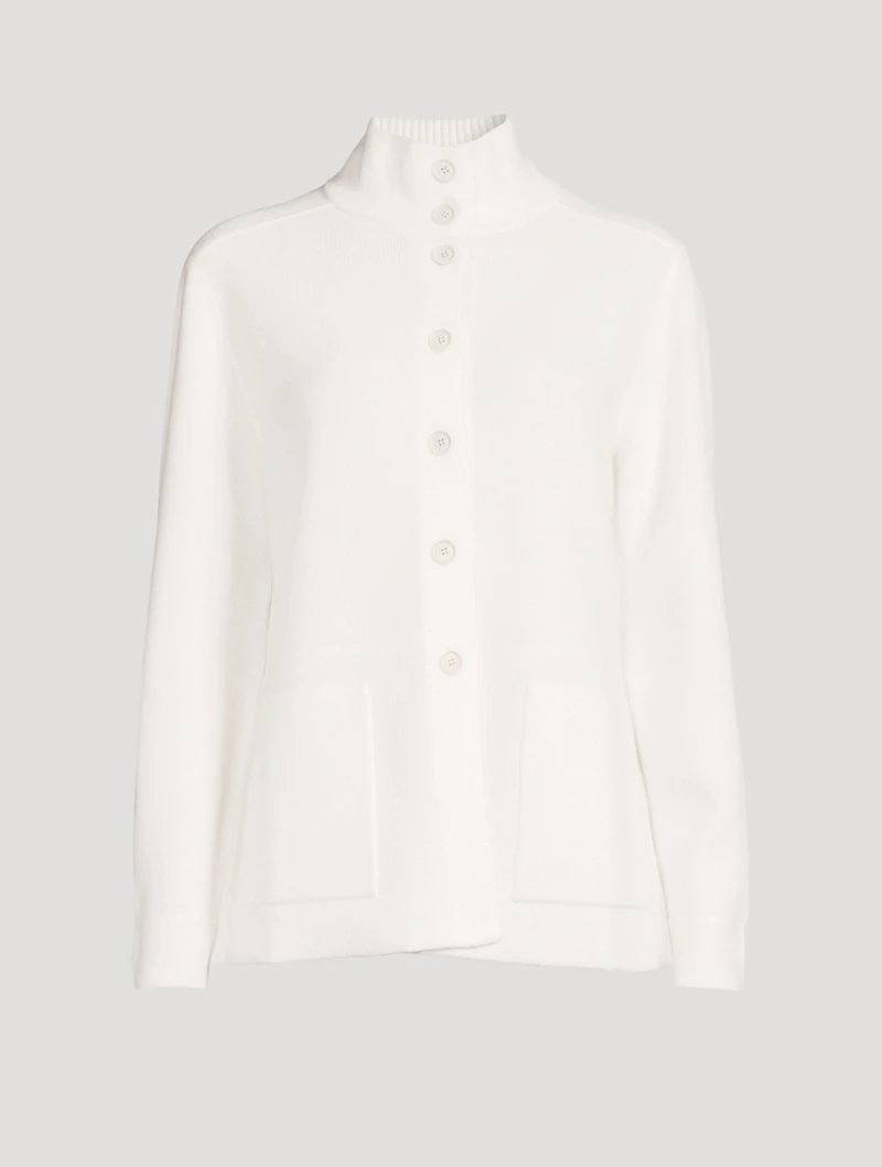 Cashmere Knit Jacket