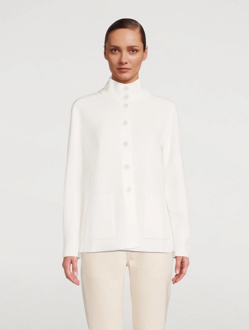 Cashmere Knit Jacket
