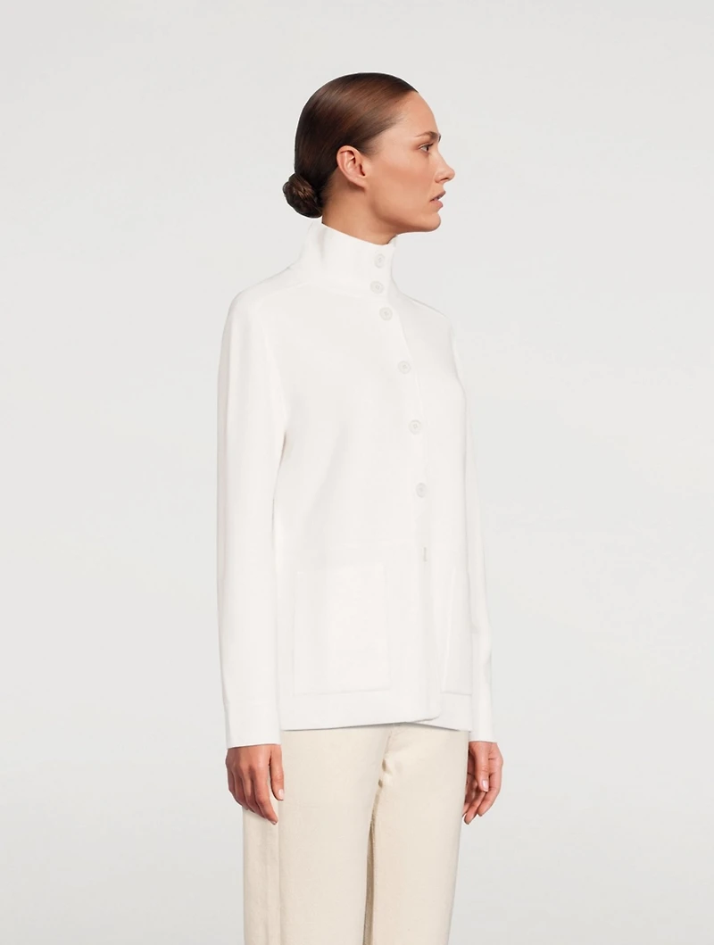 Cashmere Knit Jacket