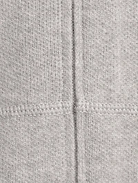 Cashmere Piqué Zip Cardigan